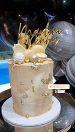 Custom 2 - 3 Word Cake Toppers - Luxe Decor by Lisa