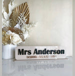 Custom Name|Title Desk Sign - Luxe Decor by Lisa
