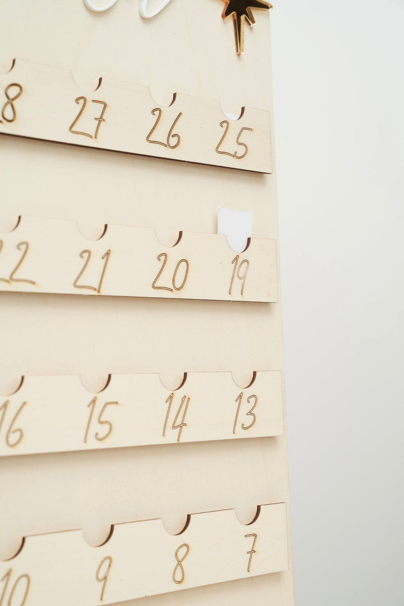 Days Till Eid Countdown with Card Slots - Freestanding - Luxe Decor by Lisa