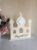 Days Till Eid Mosque Freestanding - Luxe Decor by Lisa