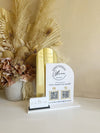 Double Shaped Logo, QR’s, Website + Cardholder Sign - Luxe Decor by Lisa
