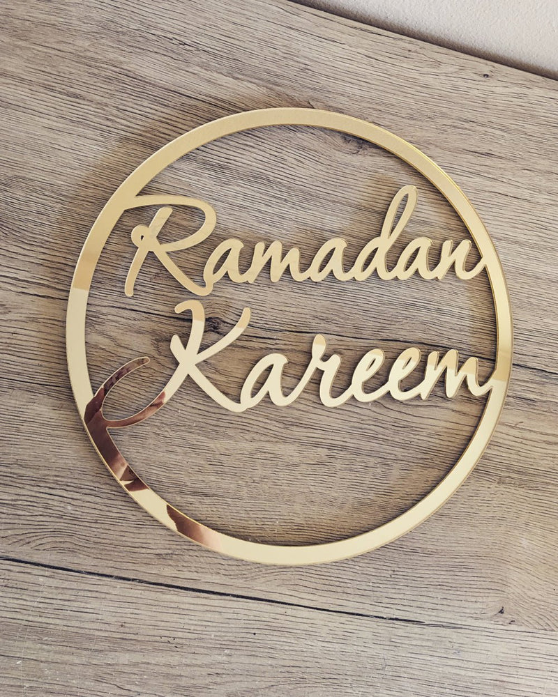 Eid or Ramadan Rings - Acrylic - Luxe Decor by Lisa