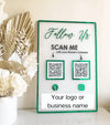 Extra Large QR Code Sign - Luxe Decor by Lisa