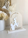 Fathers Arched Appreciation Sign - Girl - Luxe Decor by Lisa