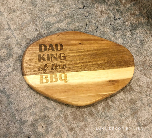Fathers Serving BBQ Board - Luxe Decor by Lisa