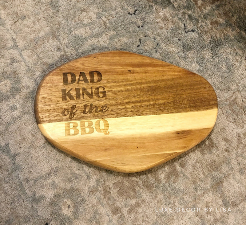 Fathers Serving BBQ Board - Luxe Decor by Lisa