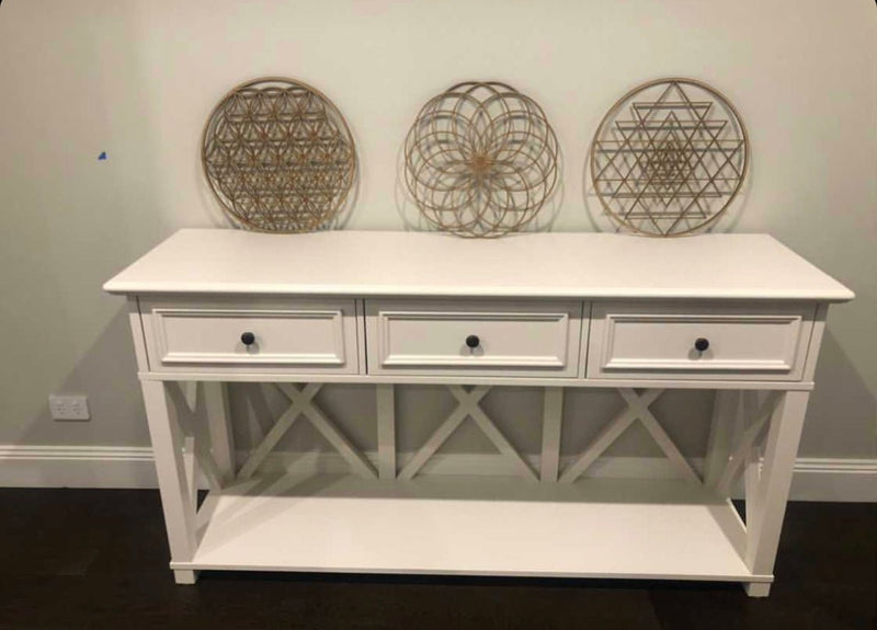 Geometric Wall Art Set of 3 - Luxe Decor by Lisa