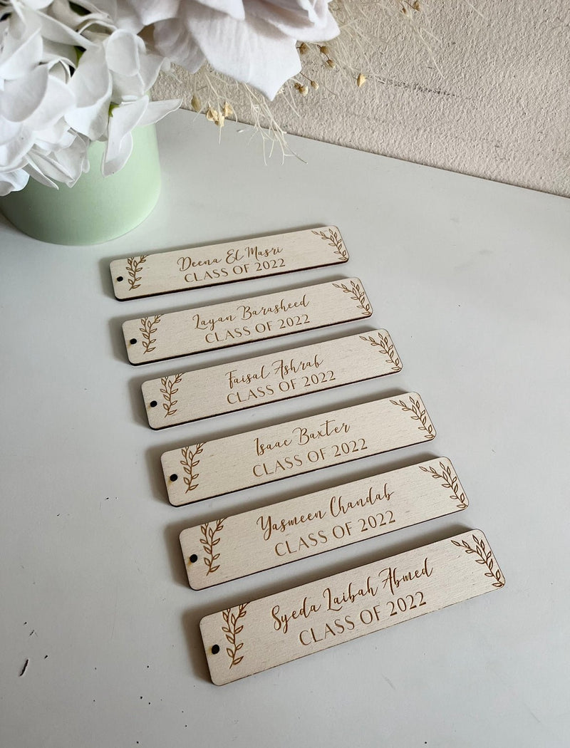 Graduation Custom Bookmarks - Luxe Decor by Lisa
