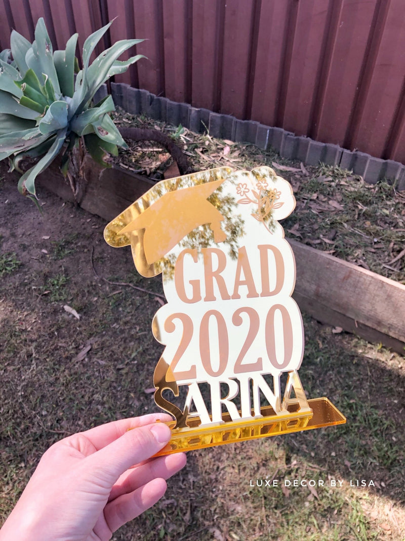 Graduation Custom Sign Style 2 - Luxe Decor by Lisa