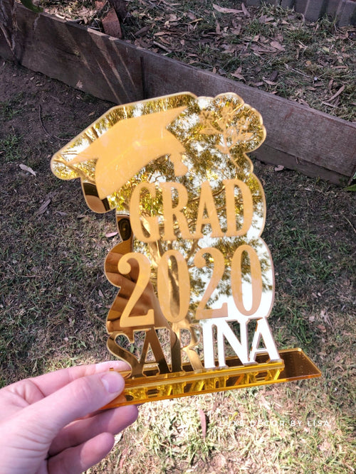 Graduation Custom Sign Style 2 - Luxe Decor by Lisa