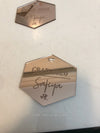 Graduation Hexagon Keyring - Luxe Decor by Lisa