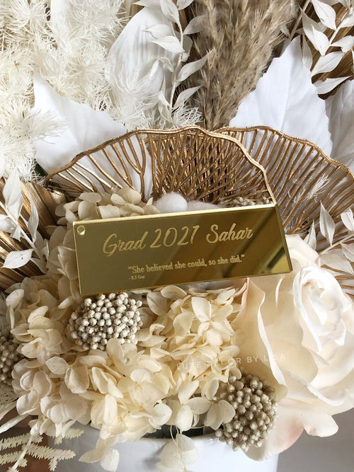 Graduation Keyrings - Luxe Decor by Lisa