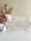 Guest Book Custom Sign - Luxe Decor by Lisa