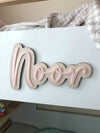 3D Kids Name Signs - Plywood