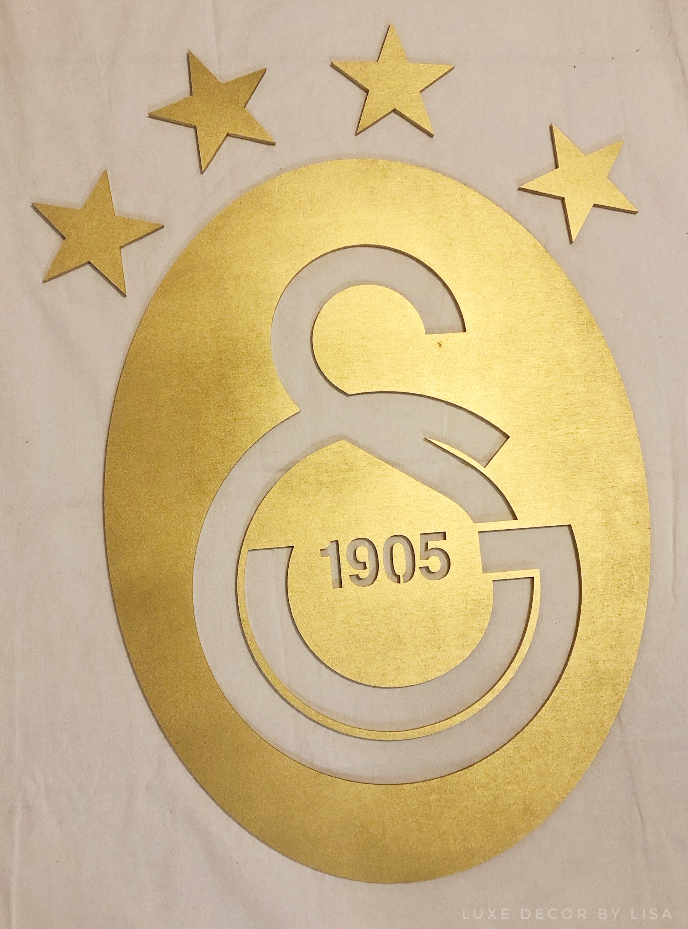 Galatasaray Team Logo Sign – Luxe Decor by Lisa