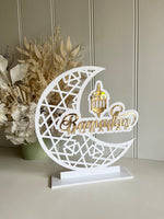 Layered Ramadan Crescent Moon Freestanding Style 1 hi