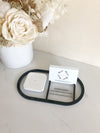 Square Dock Holder + Business Card + Socials Tray