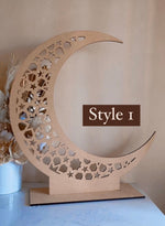 Crescent Moon + Star Freestanding Style 1