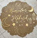 Ramadan/Eid Mubarak, Crescents, Star and Lantern Wall Set