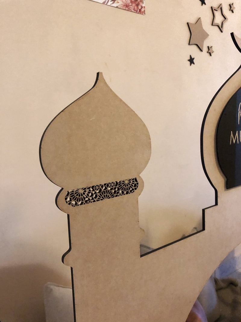 Kids Large Wooden Freestanding Masjid Style 1 - Luxe Decor by Lisa