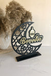 Layered Ramadan Crescent Moon Freestanding Style 1 - Luxe Decor by Lisa
