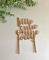 Little Cutie on the way Cake Topper - Luxe Decor by Lisa