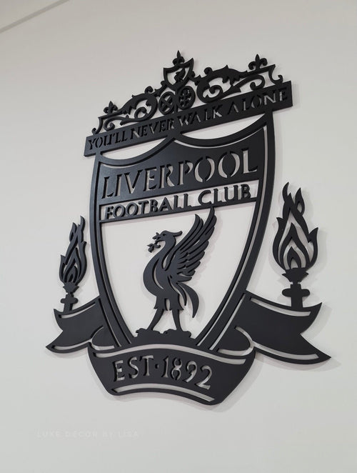 Liverpool Detailed Logo Sign - Luxe Decor by Lisa