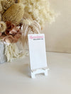 Logo Customised Phone Stand - Luxe Decor by Lisa