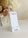 Logo Customised Phone Stand - Luxe Decor by Lisa