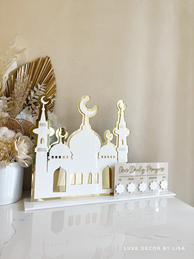 Masjid + Prayer Tracker - Luxe Decor by Lisa
