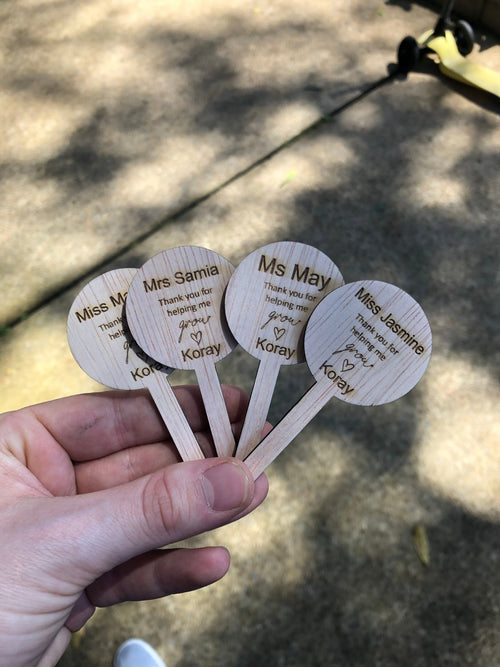 Mini Planter Sticks - Custom - Luxe Decor by Lisa