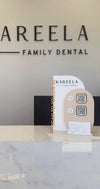 Modern 2 QR Sign Style 2 + Card Holder and Logo (scan to follow us) - Luxe Decor by Lisa