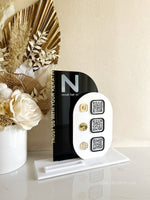 Modern 3 QR Sign Style 2 + Card Holder - Luxe Decor by Lisa