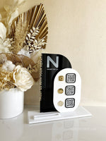 Modern 3 QR Sign Style 2 + Card Holder - Luxe Decor by Lisa