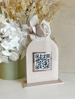 Printed Arch Custom QR Sign - Luxe Decor by Lisa