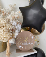 Ramadan + Eid 3D Double Sided Round Sign Freestanding Style 1 - Luxe Decor by Lisa
