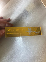 Rectangle Custom Teachers Bookmark Acrylic - Luxe Decor by Lisa