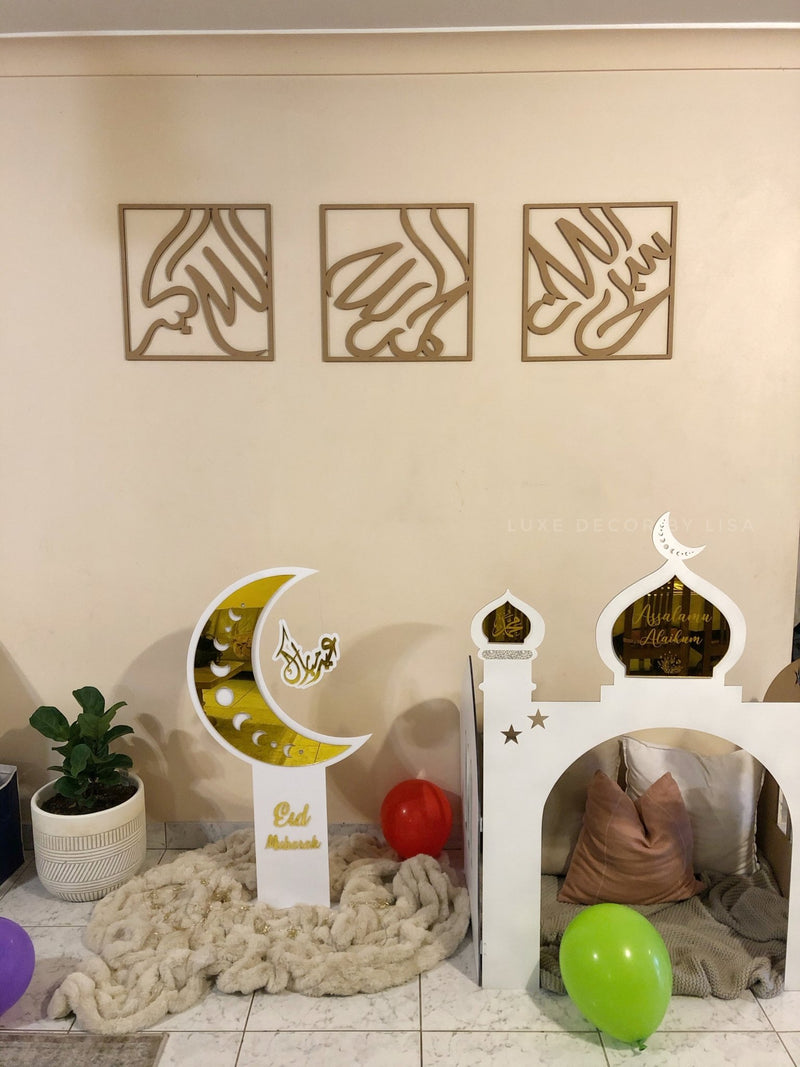 Set of 3 Thikr Set Style 2 - Luxe Decor by Lisa