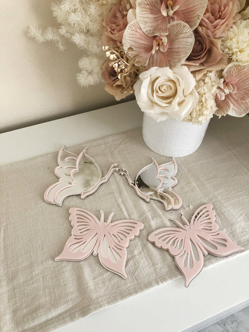 Set of 4 Butterflies 3D - Luxe Decor by Lisa