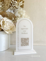 Simple Arch Review Sign - Luxe Decor by Lisa