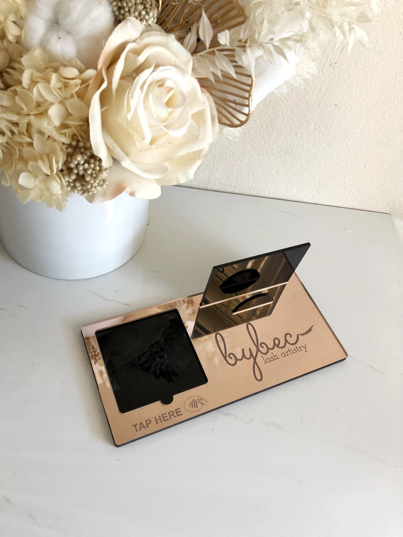 Square Reader Stand and Business Card Holder Style 1 - Luxe Decor by Lisa