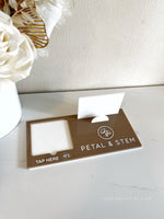 Square Reader Stand and Business Card Holder Style 1 - Luxe Decor by Lisa