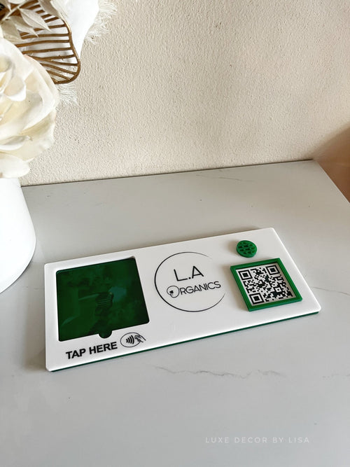 Square Reader Stand and QR Stand - Luxe Decor by Lisa