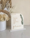 Teachers Plywood Plaque - Leaf - Luxe Decor by Lisa