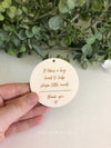 Teachers Plywood Thank You Tags - Luxe Decor by Lisa