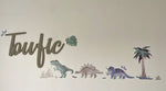 Wall Hanging Names + Words Painted English - Luxe Decor by Lisa