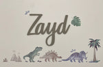 Wall Hanging Names + Words Painted English - Luxe Decor by Lisa