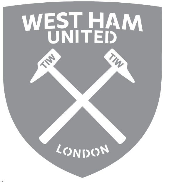 West Ham Logo Sign