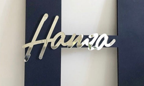 WHOLESALE Mirror Acrylic Names + Words - Luxe Decor by Lisa