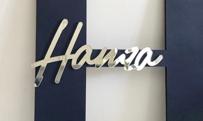 WHOLESALE Mirror Acrylic Names + Words - Luxe Decor by Lisa